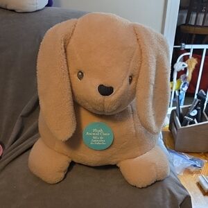 Tan Plush Animal Chair